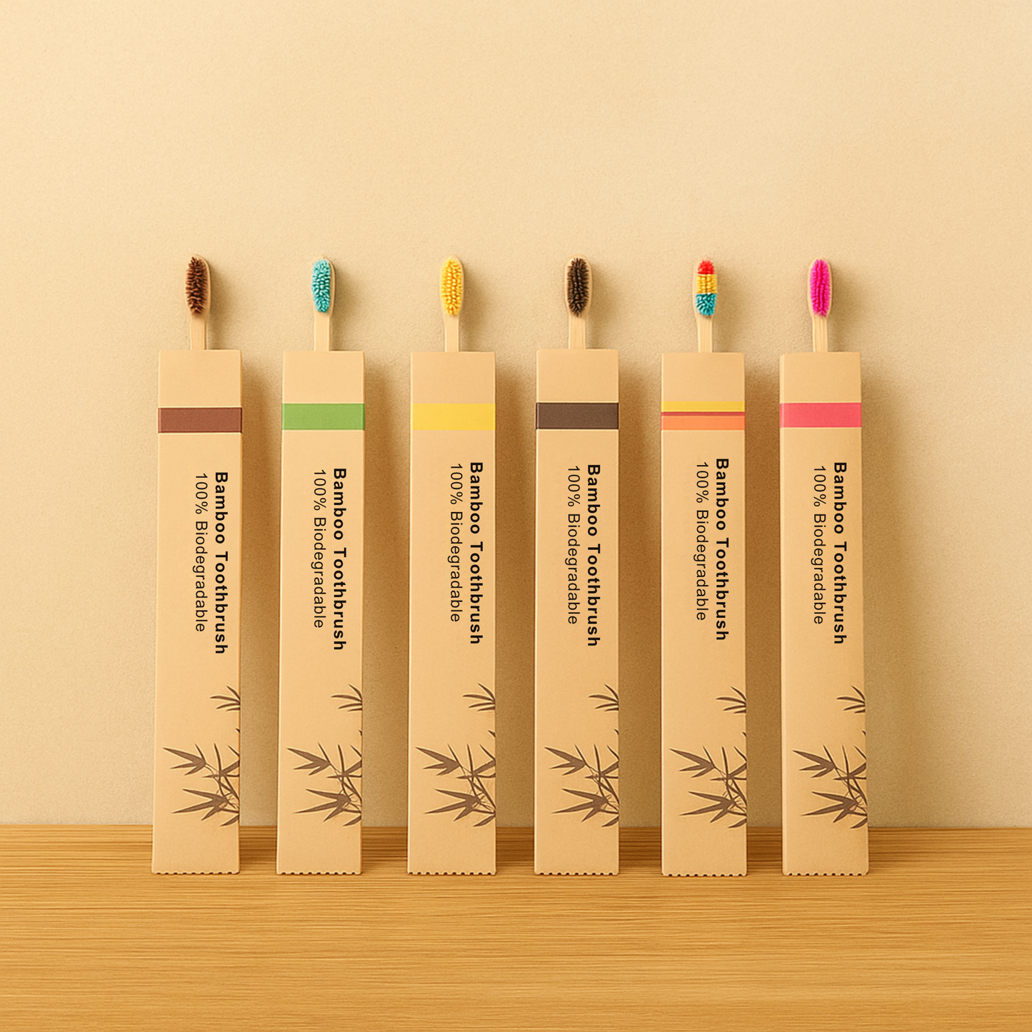 Brosse à Dents en Bois Naturel – Éco & Élégance