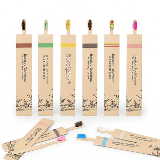 Brosse à Dents en Bois Naturel – Éco & Élégance